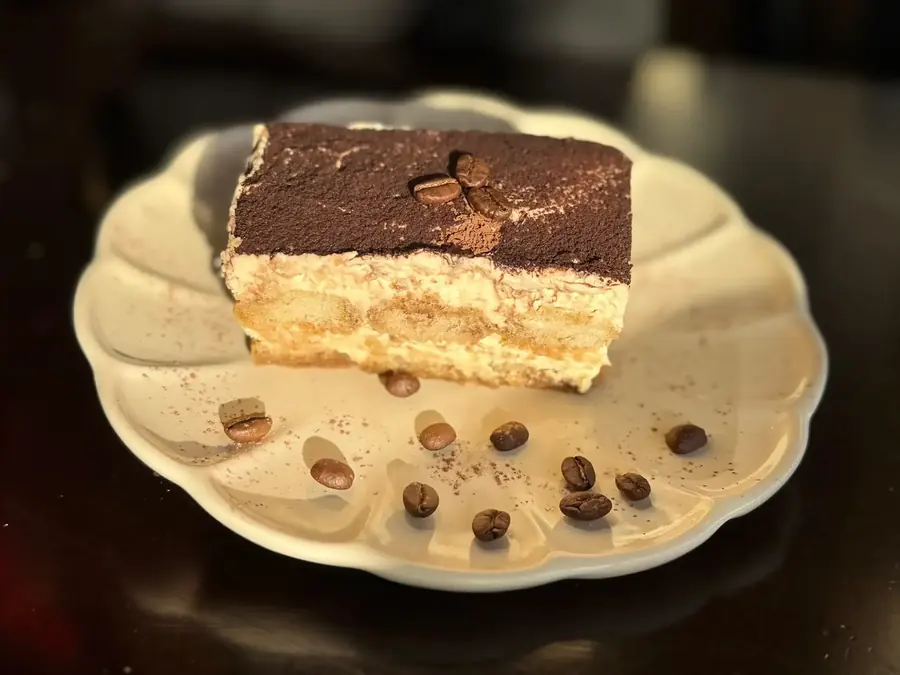 Tiramisu dessert at Niom Bistro